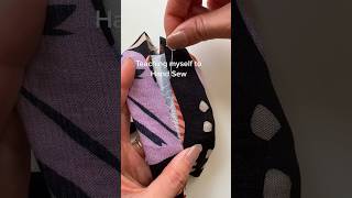 How to Hand Sew: the Slip Stitch #sewing #shortssewing