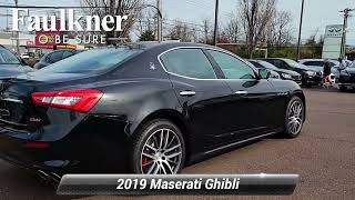 Certified 2019 Maserati Ghibli S Q4, Willow Grove, PA K1328390