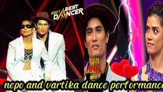 Nepo and vartika dance performance indias best dancer season 4#semifinale#fullepisode#nepoandakina