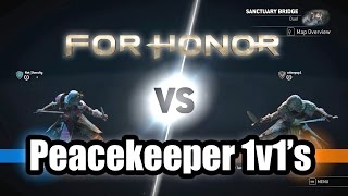 For Honor: 1v1 Peacekeeper Gameplay