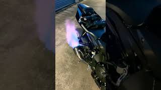 Yamaha r1m Exhaust Backfire 💥🔥#yamaha #r1m #shorts #shortvideo #viralvideo #trending #youtubeshorts