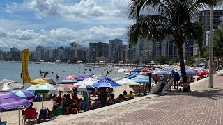 Praia do Morro e Praia da Cerca: Tarde Quente em Guarapari (08/01/2024) #guaraparivrtual