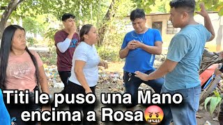 Titi le levanto la Mano a Rosa/Usted quería que Yo la Ch1mara le dice a Gritos en plena Colonia