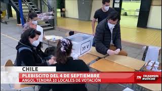 TELEANGOL NOTICIAS: PLEBISCITO DEL 4 DE SEPTIEMBRE ANGOL TENDRÁ 10 LOCALES DE VOTACIÓN