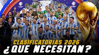 ¿QUE NECESITA ARGENTINA PARA CLASIFICARSE AL MUNDIAL 2026? Te lo explico en minutos✅