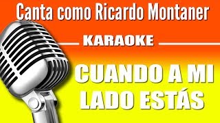 Ricardo Montaner - Cuando a mi Lado Estás - Karaoke Visión