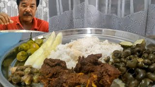 MUKBANG/San Thongba Amaga Tharoi Thongba Amaga/Thanjing metpa/Khamen Akhaba/Chinggi Thabi/Vill Style