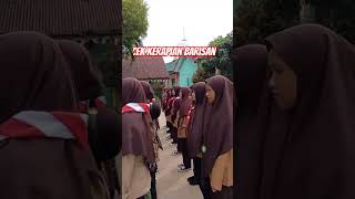 Cek kerapian barisan #shorts #pramuka #pramukaindonesia #ekskul