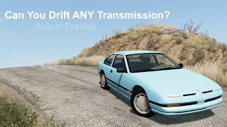 Can You Drift ANY Transmission? | BEAMNG EXPERIMENTS