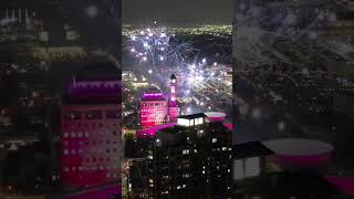 Canada Day #fireworks #mississauga #celebrationsquare (full video in description) 3/7