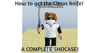 How to get Chaos Knife | Complete Showcase (Knife Strife)