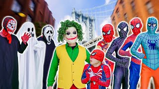 What If ALL SPIDER-MAN & JOKER in 1 HOUSE? Venom takes revenge on JOKER & HELP poor Spider-Man +More