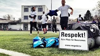 »Respekt!« Fußballtraining – Schwitzen und Zusammenschweißen