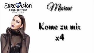 MARUV - Siren Song (Lyrics Video) Eurovision 2019 Ukraine | Vidbir 2019