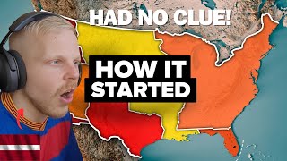 Latvian Reacts to How the United States of America Expanded (1776-1900)