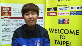 지소연 JI Soyun 2014 WSL Players' Player of the Year Interview