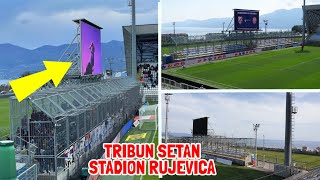 TRIBUN SETAN! Melihat Keunikan Tribun Suporter di Stadion Rujevica, Kroasia! Homebase of HNK Rijeka