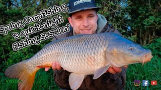 Spring Carpfishing 'a quick night fishing session'