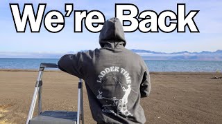 We're BACK! Pyramid lake! Ladder Time Episode 2!