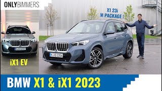 BMW x1 & iX1 EV 2023 - Available in all type of Engines and Hybrid/EV choices !