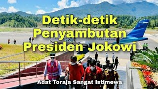 PRESIDEN JOKOWI KUNJUNGI TORAJA | PERESMIAN BANDARA DAN TINJAU VAKSINASI