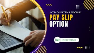 Pay Slip Option - IntaAcc Payroll Module