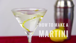 How Make a Martini | The Distilled Man