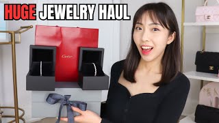 First Cartier Unboxing, Custom Bracelets & More - My *BIGGEST* Jewelry Haul Ever!