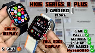 Hk15 Series 9 Plus [ AMOLED ] | 2gb Storage | 120hz | island | Curve Display #hk15series9plus