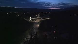 POPPI ALL’ IMBRUNIRE Pasqua (ripresa con drone) Pasqua 2020