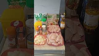 INGREDIENTS NEEDED TO PREPARE  TASTY CHICKEN WINGS VEGETABLES😋FULL VIDEO SUSAN AND FAMILY COOKINGTV