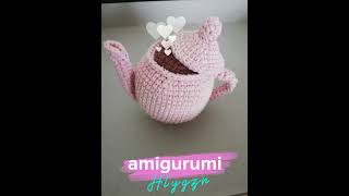 çaydanlık #amigurumi #amigurumiçaydanlık #amigurumifincan #amigurumikurabiye #amigurumis #crochet