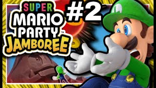 Can We Squash Them! | Super Mario Party Jamboree - Goomba Lagoon Part 2 - Luigi