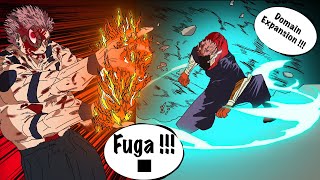 Jujutsu Kaisen 258: Sukuna vs. Everyone! Sukuna uses Fuga! Sukuna's Domain expansion #jujutsukaisen