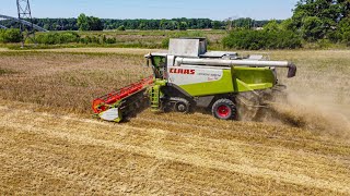 CLAAS Lexion 580 TerraTrac I Harvest 2022 I PD Brodské