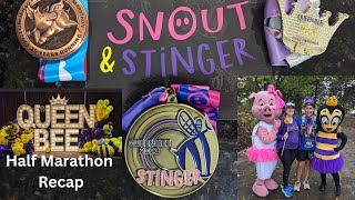 Queen Bee Half Marathon 10 year anniversary event and expo for Snout to Stinger Challenge 2023