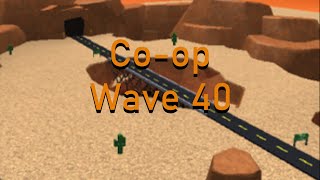 Spamming Commanders Wave 40 in DEV (Co-Op) | Roblox Tower Battles