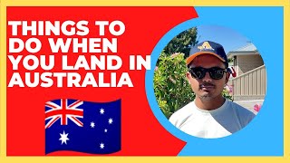 Things to do When you land in Australia #australia #internationalstudents #melbourne #vlog