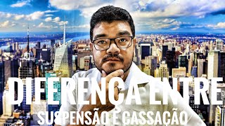 Diferença entre suspensão e cassação da CNH