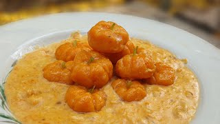 Pumpkin gnocchi- Relaxing nature cooking