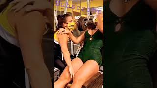 hard work in Gym 🔥tik tok video 2023 👅 Beautiful Girl Gym #shorts #gym #fitnessgirls #booty #legsday