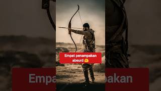 Penampakan Absurd prajurit pemanah #shorts #panahan #horsebow #warbow