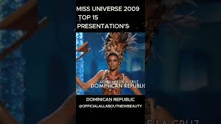 Miss Universe 2009 Top 15 Presentation's.. #missuniverse #allaboutnewbeauty