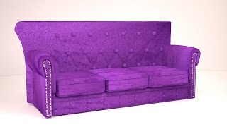 3ds Max Tutorial : How to model a sofa in 3ds max