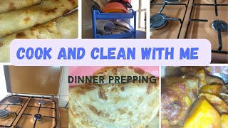 GET IT ALL DONE//COOK AND CLEAN WITH ME#cleanwithme #dinner #dinnerideas