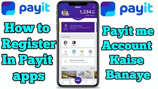 How to open digital account in payit apps | How to register in Payit