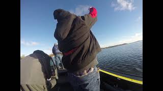 Raw footage  Go Pro Crappie- Mendota November On Deck With Jeff