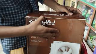 Ventilator fan unboxing 2024 new model #gadgets #review