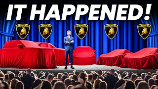 Lamborghini CEO Reveals 5 New Car Models For 2025 & SHOCKS The Entire Industry!