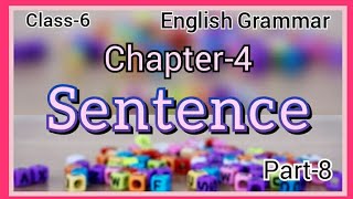 Sentence II Part 8 II Subject verb concord rules II Chapter 4 II English Grammar